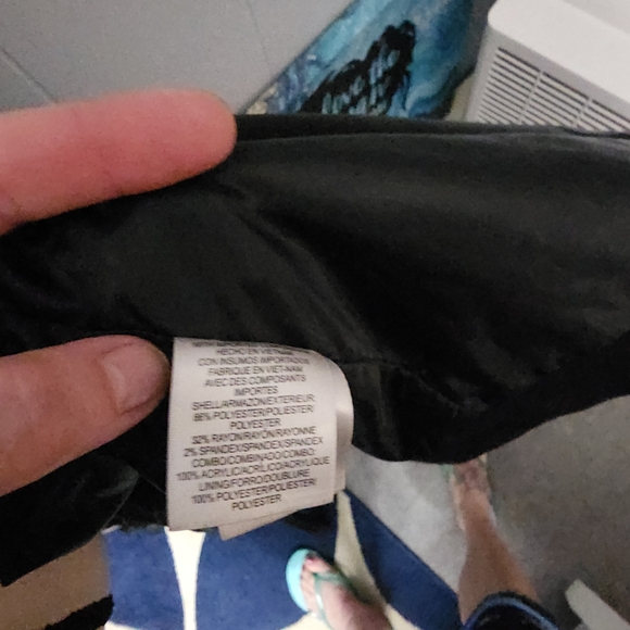 Liz Claiborne XL Classic Black Women's Coat - Picture 4 of 8